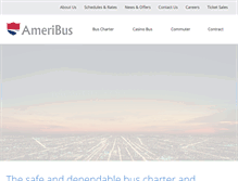 Tablet Screenshot of ameribus.org